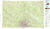 Richmond Virginia Historical topographic map, 1:100000 scale, 30 X 60 Minute, Year 1984
