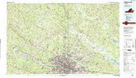 Richmond Virginia Historical topographic map, 1:100000 scale, 30 X 60 Minute, Year 1984