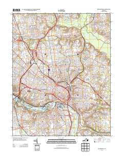 Richmond Virginia Historical topographic map, 1:24000 scale, 7.5 X 7.5 Minute, Year 2013