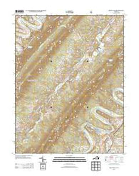 Rileyville Virginia Historical topographic map, 1:24000 scale, 7.5 X 7.5 Minute, Year 2013
