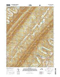 Rileyville Virginia Current topographic map, 1:24000 scale, 7.5 X 7.5 Minute, Year 2016
