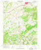 Riner Virginia Historical topographic map, 1:24000 scale, 7.5 X 7.5 Minute, Year 1965