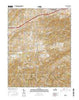 Riner Virginia Current topographic map, 1:24000 scale, 7.5 X 7.5 Minute, Year 2016