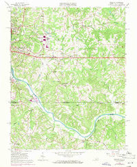 Ringgold Virginia Historical topographic map, 1:24000 scale, 7.5 X 7.5 Minute, Year 1965