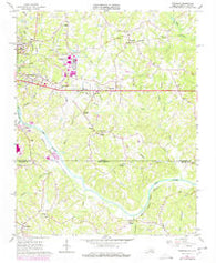 Ringgold Virginia Historical topographic map, 1:24000 scale, 7.5 X 7.5 Minute, Year 1965