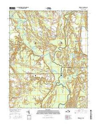 Riverdale Virginia Current topographic map, 1:24000 scale, 7.5 X 7.5 Minute, Year 2016