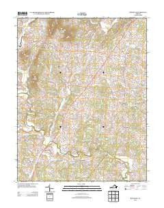 Rochelle Virginia Historical topographic map, 1:24000 scale, 7.5 X 7.5 Minute, Year 2013