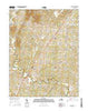 Rochelle Virginia Current topographic map, 1:24000 scale, 7.5 X 7.5 Minute, Year 2016