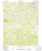 Rocky Mount Virginia Historical topographic map, 1:24000 scale, 7.5 X 7.5 Minute, Year 1965