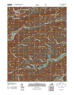 Rocky Gap Virginia Historical topographic map, 1:24000 scale, 7.5 X 7.5 Minute, Year 2011