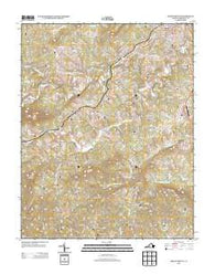 Rocky Mount Virginia Historical topographic map, 1:24000 scale, 7.5 X 7.5 Minute, Year 2013