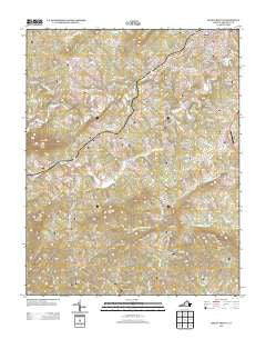 Rocky Mount Virginia Historical topographic map, 1:24000 scale, 7.5 X 7.5 Minute, Year 2013