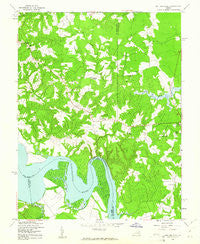 Rollins Fork Virginia Historical topographic map, 1:24000 scale, 7.5 X 7.5 Minute, Year 1949