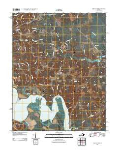 Rollins Fork Virginia Historical topographic map, 1:24000 scale, 7.5 X 7.5 Minute, Year 2011