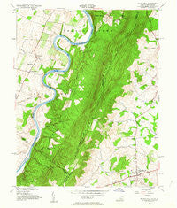 Rose Hill Virginia Historical topographic map, 1:24000 scale, 7.5 X 7.5 Minute, Year 1953