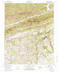 Rose Hill Virginia Historical topographic map, 1:24000 scale, 7.5 X 7.5 Minute, Year 1946