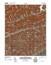 Rose Hill Virginia Historical topographic map, 1:24000 scale, 7.5 X 7.5 Minute, Year 2011