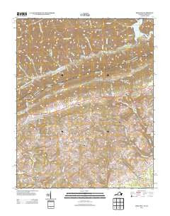 Rose Hill Virginia Historical topographic map, 1:24000 scale, 7.5 X 7.5 Minute, Year 2013