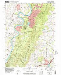 Round Hill Virginia Historical topographic map, 1:24000 scale, 7.5 X 7.5 Minute, Year 1997