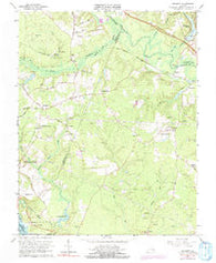 Roxbury Virginia Historical topographic map, 1:24000 scale, 7.5 X 7.5 Minute, Year 1965