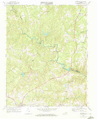 Rubermont Virginia Historical topographic map, 1:24000 scale, 7.5 X 7.5 Minute, Year 1968