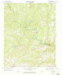 Rubermont Virginia Historical topographic map, 1:24000 scale, 7.5 X 7.5 Minute, Year 1968