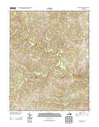 Rubermont Virginia Historical topographic map, 1:24000 scale, 7.5 X 7.5 Minute, Year 2013