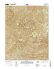 Rubermont Virginia Current topographic map, 1:24000 scale, 7.5 X 7.5 Minute, Year 2016