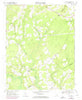 Runnymede Virginia Historical topographic map, 1:24000 scale, 7.5 X 7.5 Minute, Year 1968