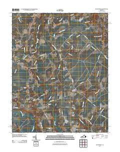 Runnymede Virginia Historical topographic map, 1:24000 scale, 7.5 X 7.5 Minute, Year 2011