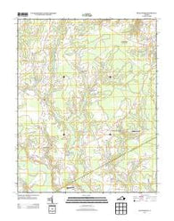 Runnymede Virginia Historical topographic map, 1:24000 scale, 7.5 X 7.5 Minute, Year 2013