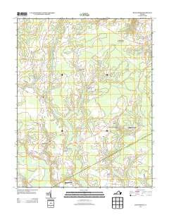 Runnymede Virginia Historical topographic map, 1:24000 scale, 7.5 X 7.5 Minute, Year 2013