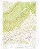 Rural Retreat Virginia Historical topographic map, 1:24000 scale, 7.5 X 7.5 Minute, Year 1959