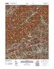 Rural Retreat Virginia Historical topographic map, 1:24000 scale, 7.5 X 7.5 Minute, Year 2011