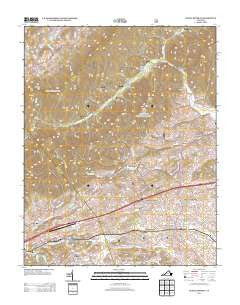 Rural Retreat Virginia Historical topographic map, 1:24000 scale, 7.5 X 7.5 Minute, Year 2013