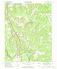 Ruther Glen Virginia Historical topographic map, 1:24000 scale, 7.5 X 7.5 Minute, Year 1969