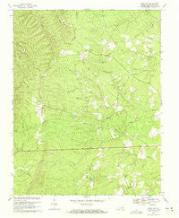 Saint Joy Virginia Historical topographic map, 1:24000 scale, 7.5 X 7.5 Minute, Year 1968
