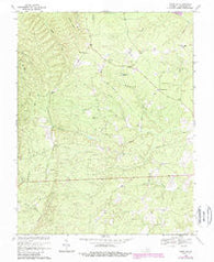 Saint Joy Virginia Historical topographic map, 1:24000 scale, 7.5 X 7.5 Minute, Year 1968