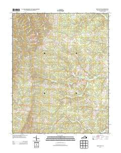 Saint Joy Virginia Historical topographic map, 1:24000 scale, 7.5 X 7.5 Minute, Year 2013