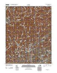 Saint Paul Virginia Historical topographic map, 1:24000 scale, 7.5 X 7.5 Minute, Year 2011