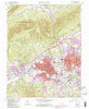 Salem Virginia Historical topographic map, 1:24000 scale, 7.5 X 7.5 Minute, Year 1963