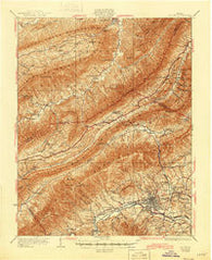 Salem Virginia Historical topographic map, 1:62500 scale, 15 X 15 Minute, Year 1932