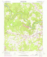 Salem Church Virginia Historical topographic map, 1:24000 scale, 7.5 X 7.5 Minute, Year 1966