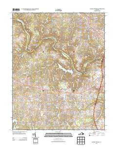 Salem Church Virginia Historical topographic map, 1:24000 scale, 7.5 X 7.5 Minute, Year 2013