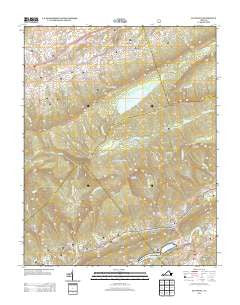 Saltville Virginia Historical topographic map, 1:24000 scale, 7.5 X 7.5 Minute, Year 2013