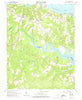 Saluda Virginia Historical topographic map, 1:24000 scale, 7.5 X 7.5 Minute, Year 1965