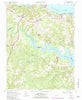 Saluda Virginia Historical topographic map, 1:24000 scale, 7.5 X 7.5 Minute, Year 1965