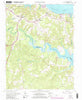 Saluda Virginia Historical topographic map, 1:24000 scale, 7.5 X 7.5 Minute, Year 1965