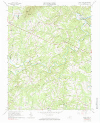 Sandy Level Virginia Historical topographic map, 1:24000 scale, 7.5 X 7.5 Minute, Year 1965