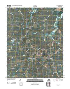 Savedge Virginia Historical topographic map, 1:24000 scale, 7.5 X 7.5 Minute, Year 2011
